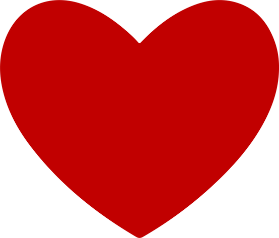 Red Heart Shape